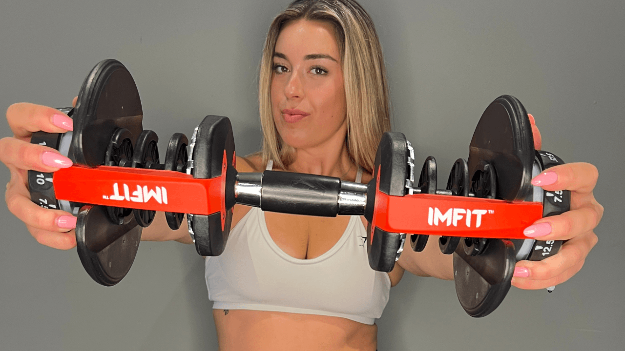 Get Your Beach Body : IMFIT Adjustable Dumbbell  Workouts