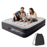 Avenli Queen Air Mattress - 18.5" High Raised Bed with Built-in Air Pump