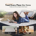 Avenli Queen Air Mattress - 18.5" High Raised Bed with Built-in Air Pump