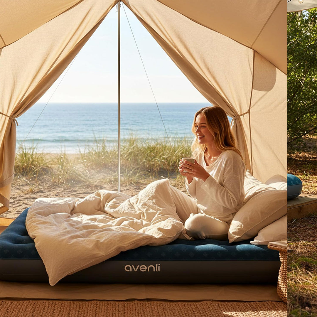 Avenli Air Mattress Double  – Leak-Proof & Waterproof Portable Floor Bed