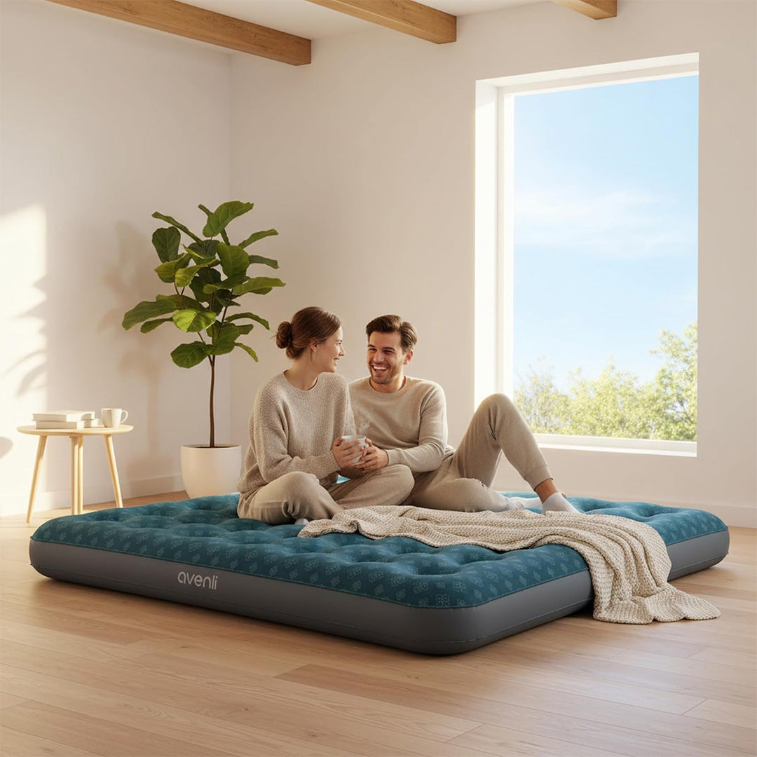 Avenli Air Mattress Double  – Leak-Proof & Waterproof Portable Floor Bed