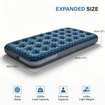 Avenli Air Mattress Twin – CloudCoil 6.3ft x 9in Inflatable Bed (330lb Capacity)