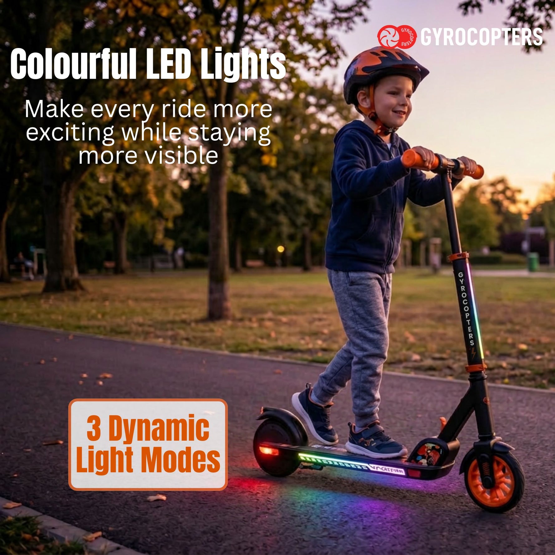 Gyrocopters Flash KidZ Electric Scooter (Age 6+)