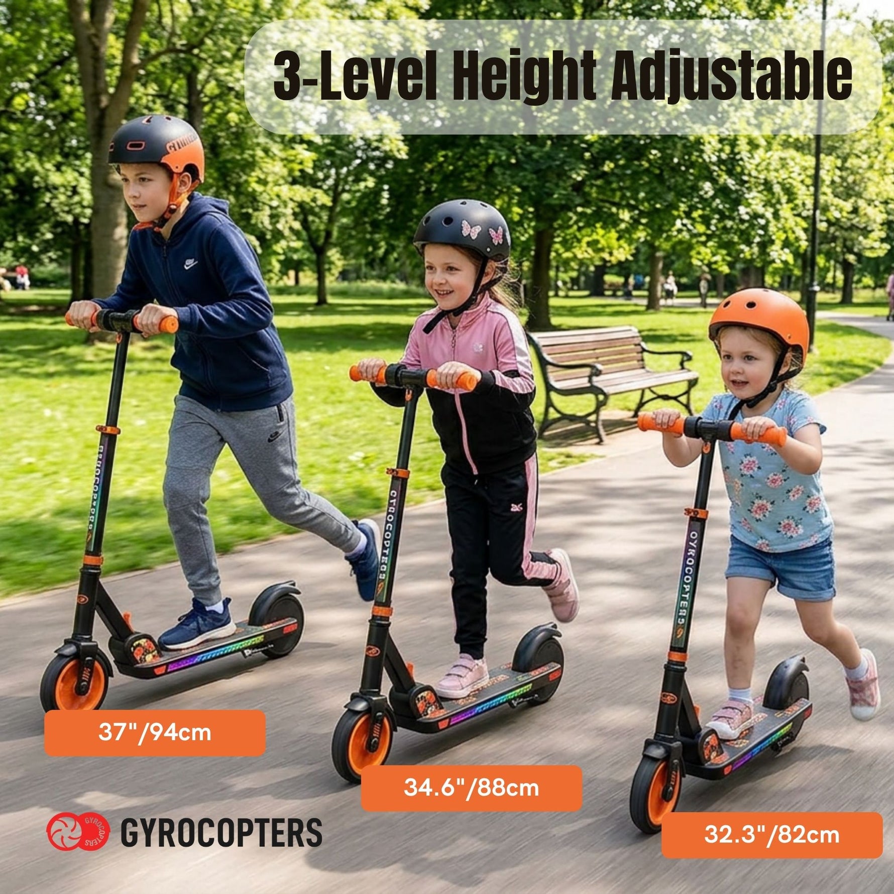 Gyrocopters Flash KidZ Electric Scooter (Age 6+)