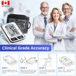 IMGadgets Blood Pressure Monitor (Upper Arm) – Large HD Backlit Display for Home / Travel