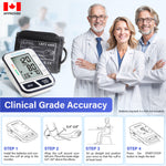 IMLoved Blood Pressure Monitor (Upper Arm) – Large HD Backlit Display for Home / Travel
