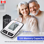 IMGadgets Blood Pressure Monitor (Upper Arm) – Large HD Backlit Display for Home / Travel