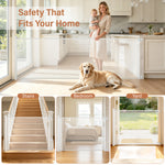 IMLoved Retractable Baby Gate 150cm Mesh Gate for Stairs & Doorways