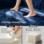 IMHome Convertible Sofa Bed - 4-in-1 Modular Design with High-Density Foam