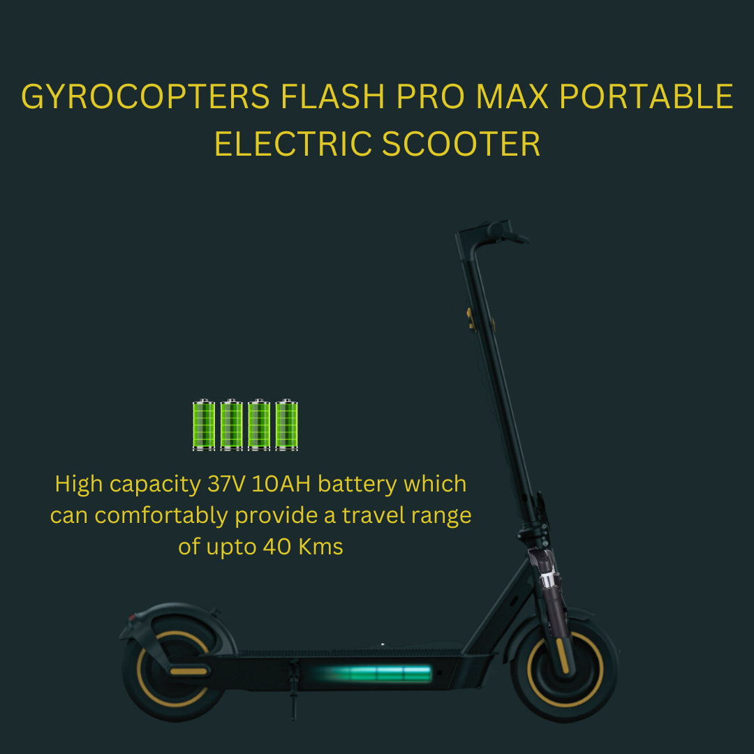 L'application Gyrocopters Flash Pro Max a intégré le scooter