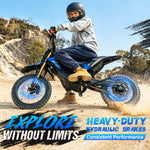 Gyrocopters DX1 Electric Dirt Bike - 3000W Peak Power, 65 Km/h Max Speed