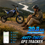 Gyrocopters DX1 Electric Dirt Bike - 3000W Peak Power, 65 Km/h Max Speed