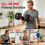 IMFIT Premium Adjustable Dumbbells - Up to 80 lbs Weights