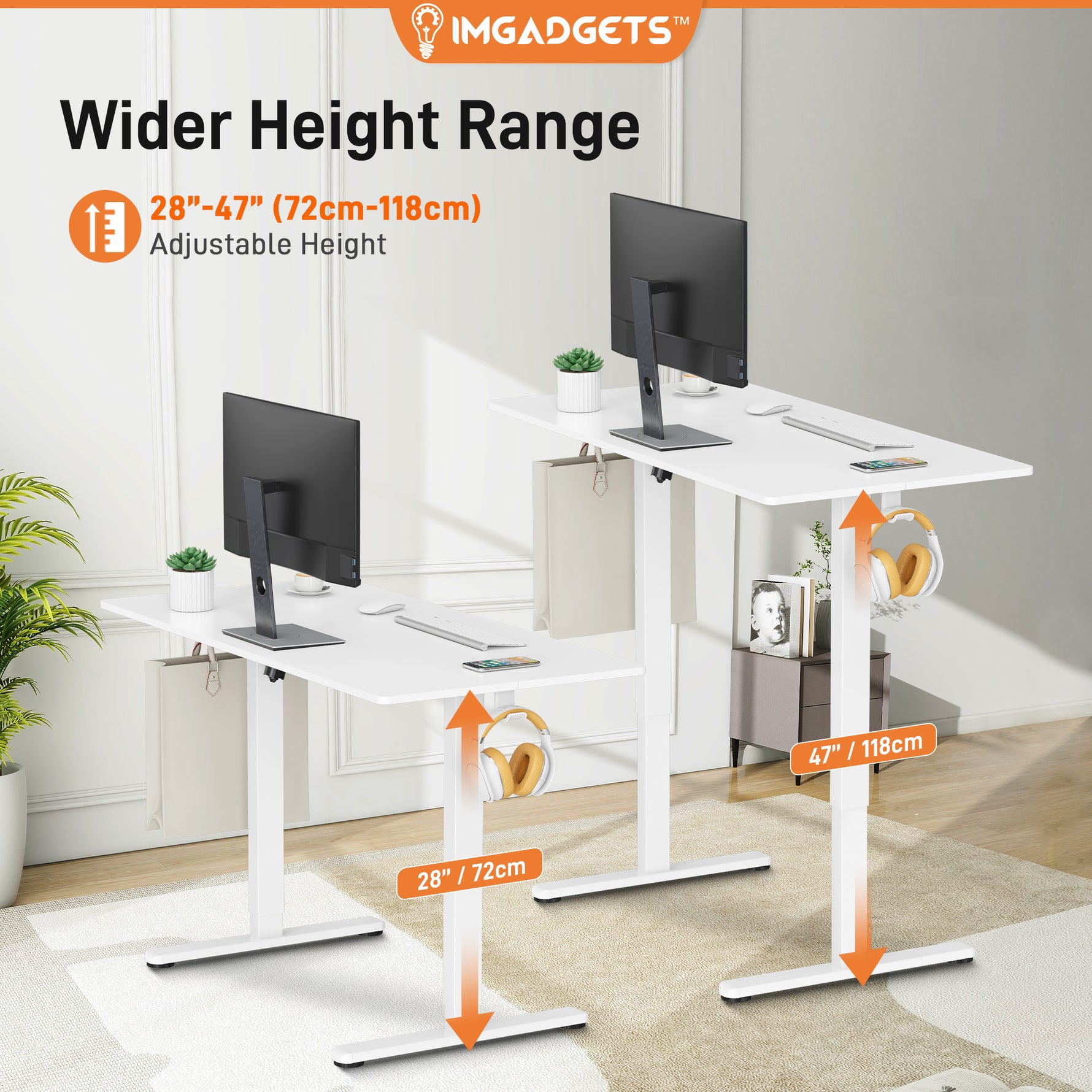 IMHome Ergonomic Adjustable Standing Desk