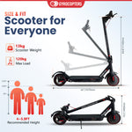 Trottinette électrique portable Gyrocopters Flash 3.0 reconditionnée, avec double suspension arrière, pneus increvables, batterie robuste 37 V/7500 mAh, puissant moteur sans balais de 350 W, régulateur de vitesse et pliable. Vitesse maximale : 25 km/h. 