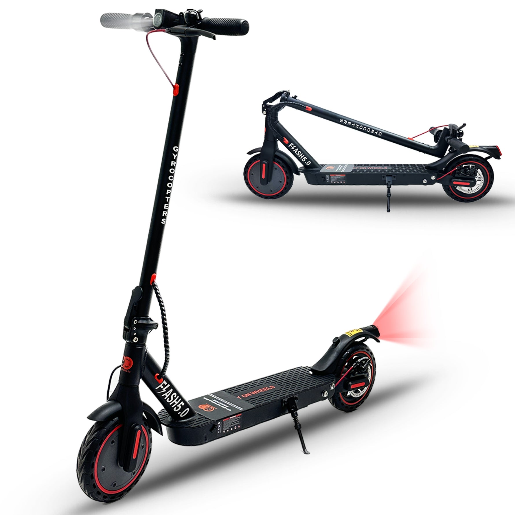 Gyrocopters Flash 5.0 Electric Scooter - 30 km Range