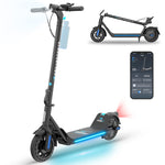 Trottinette électrique Gyrocopters FlashX | Propulsion arrière puissante, vitesse maximale de 32 km/h | Autonomie de 32 km | Homologuée UL2272 | Contrôle via application intelligente | Pliable et légère | Pneus increvables | Régulateur de vitesse 
