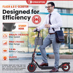 Gyrocopters Flash 6.0 Electric Scooter - 30 km/h Range