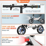 Gyrocopters Frost Foldable Electric City Bike - 350W, UL2849 Certified, 60km Range