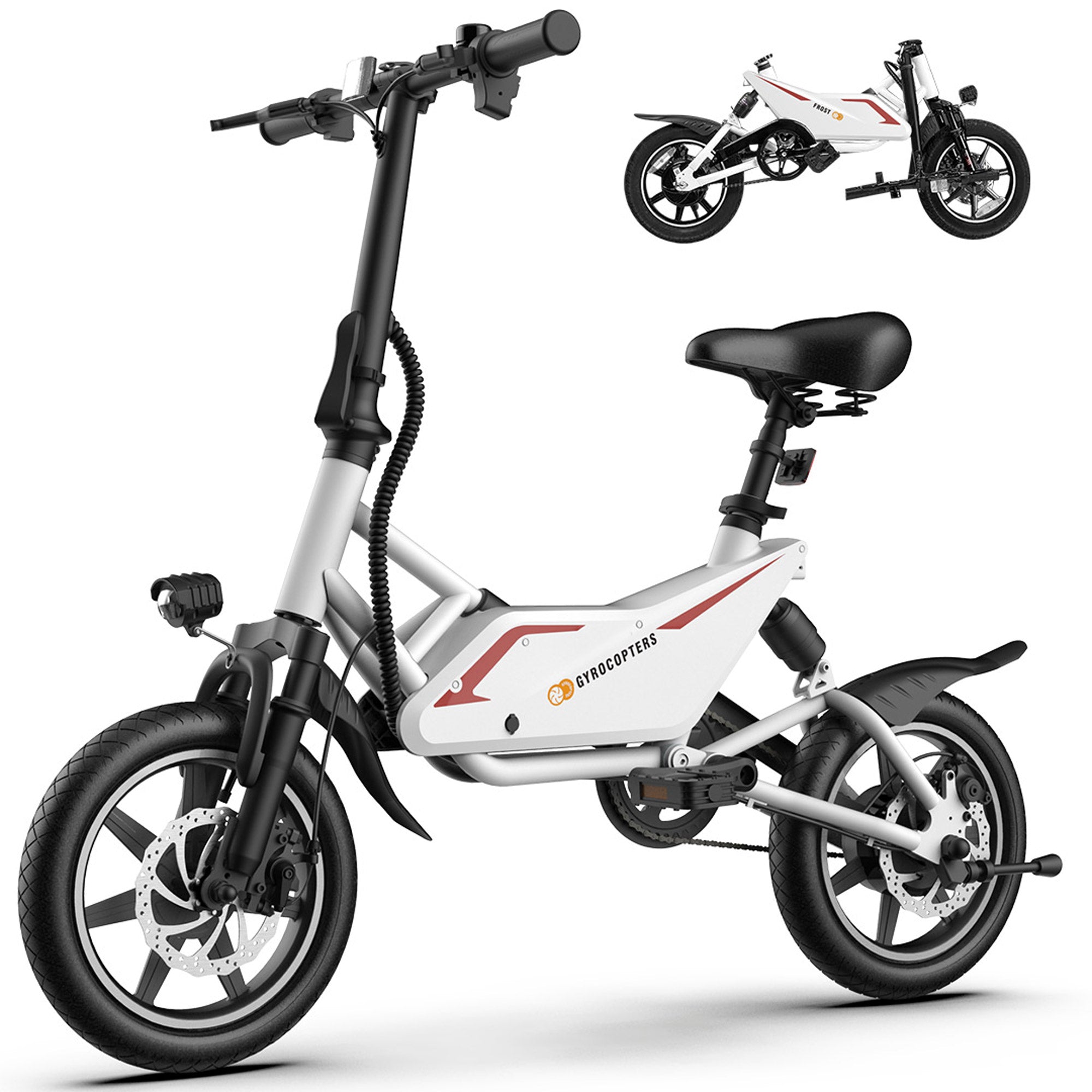 Re-Certified Gyrocopters Frost City Electric Bike - 60 km Range