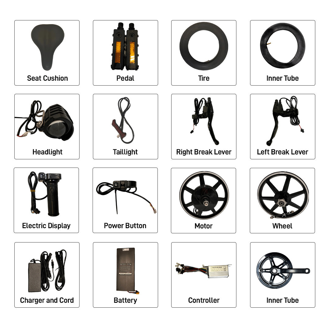 Replacement Parts for Frost Electric City Bike