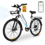 Gyrocopters Glacia E-Bike - 93 km PAS Range, 650W Peak Power
