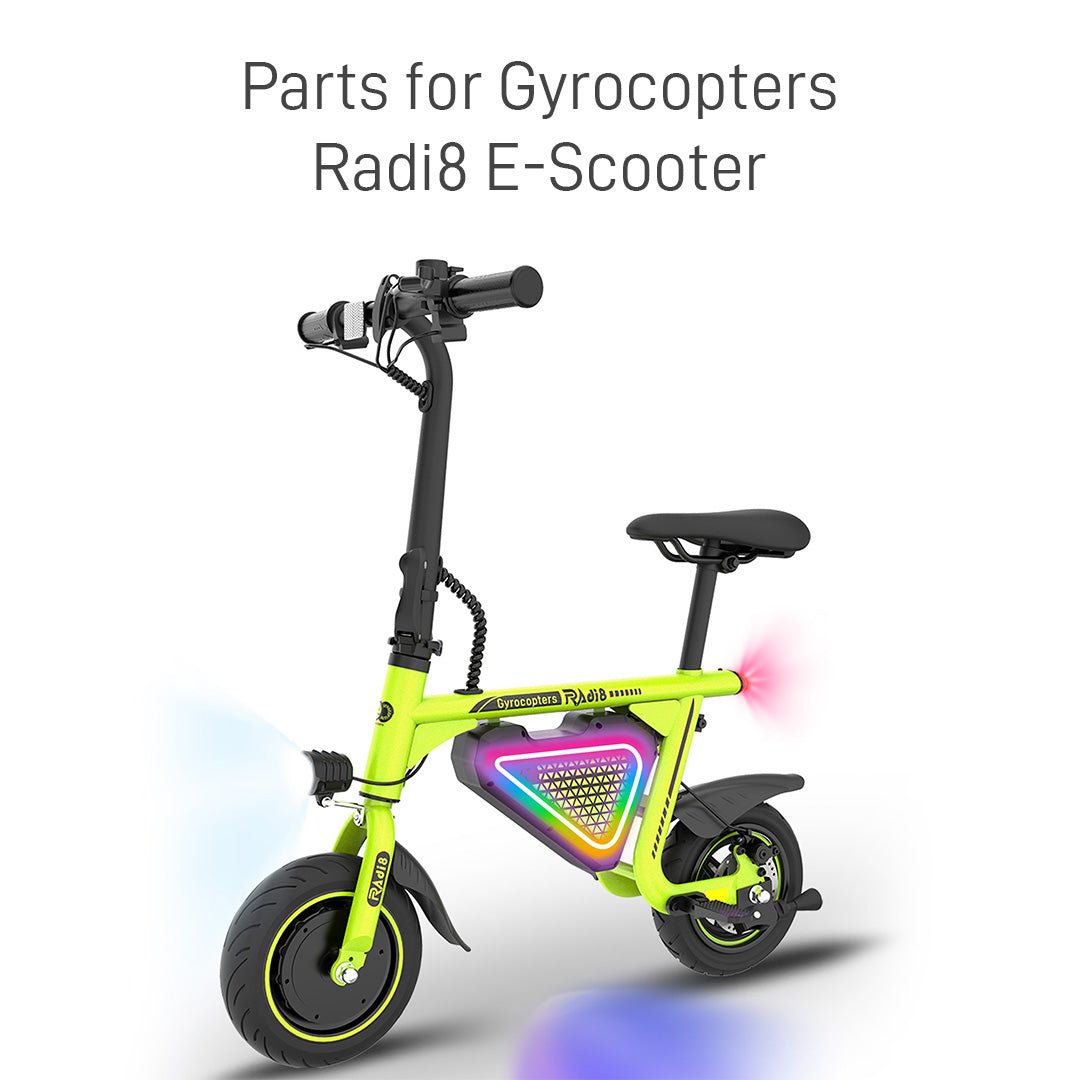 Pièces de rechange pour trottinette électrique Gyrocopters Radi8