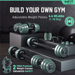IMFIT AIO Adjustable Dumbbells - 5-in-1 Strength Training Set