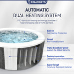 IMHome Avenli London Inflatable Hot Tub - 3 Person