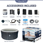 IMHome Avenli London Inflatable Hot Tub - 3 Person