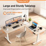 IMHome L-Shaped Adjustable Standing Desk (63" x 55")