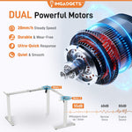 IMHome L-Shaped Adjustable Standing Desk (63" x 55")