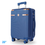 Ensemble de bagages IMHome (3 pièces) avec traceur GPS - Ultra léger
