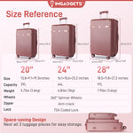 IMHome Go Luggage Set (3 pc) - Lightweight