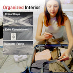 Ensemble de bagages IMGadgets Go (3 pièces) | Polycarbonate ABS léger et résistant | 4 roues doubles multidirectionnelles à 360° | Cadenas homologué TSA | 3 balises GPS intelligentes | Design spacieux | Poignée télescopique en fer 