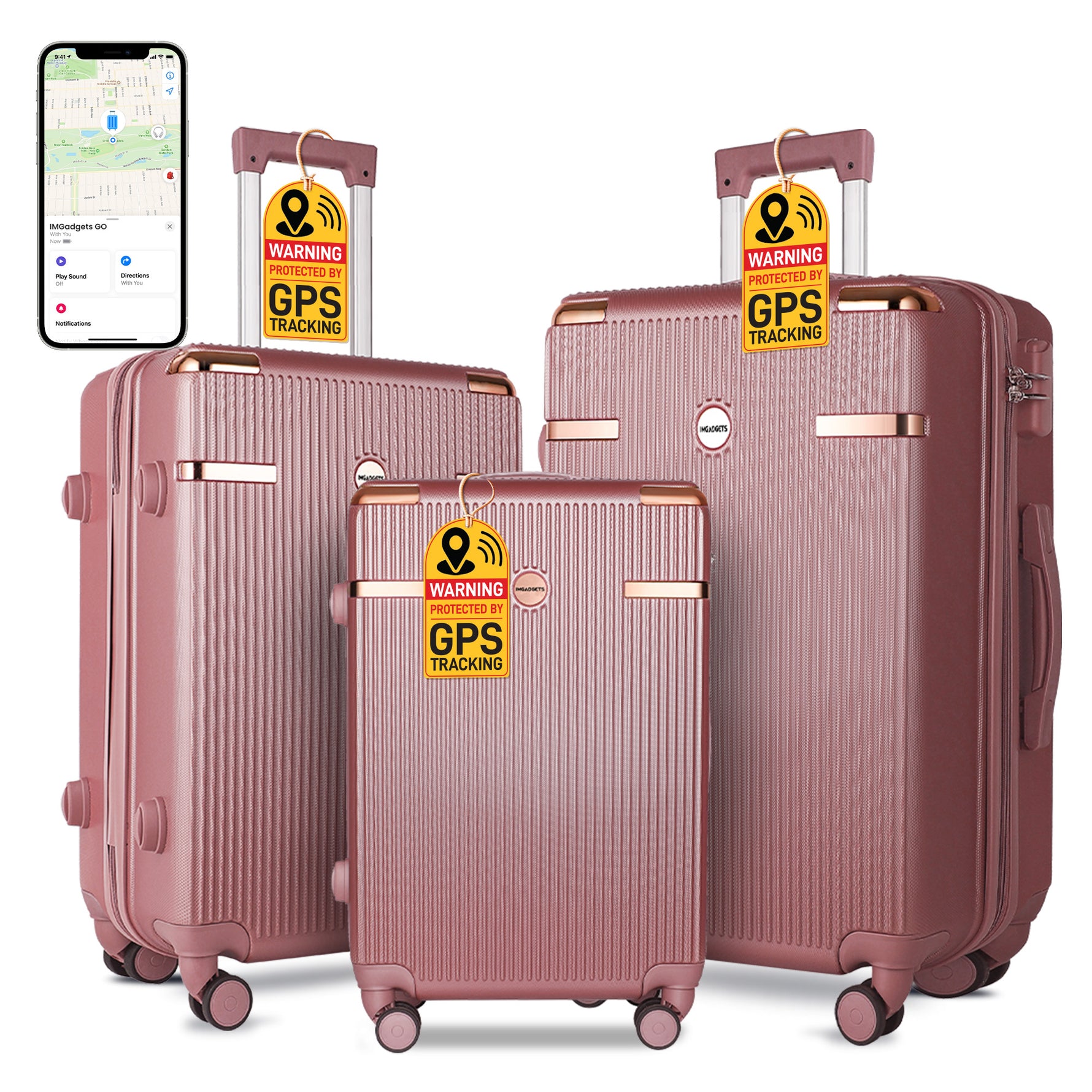 IMHome Go Luggage Set (3 pc) - Lightweight