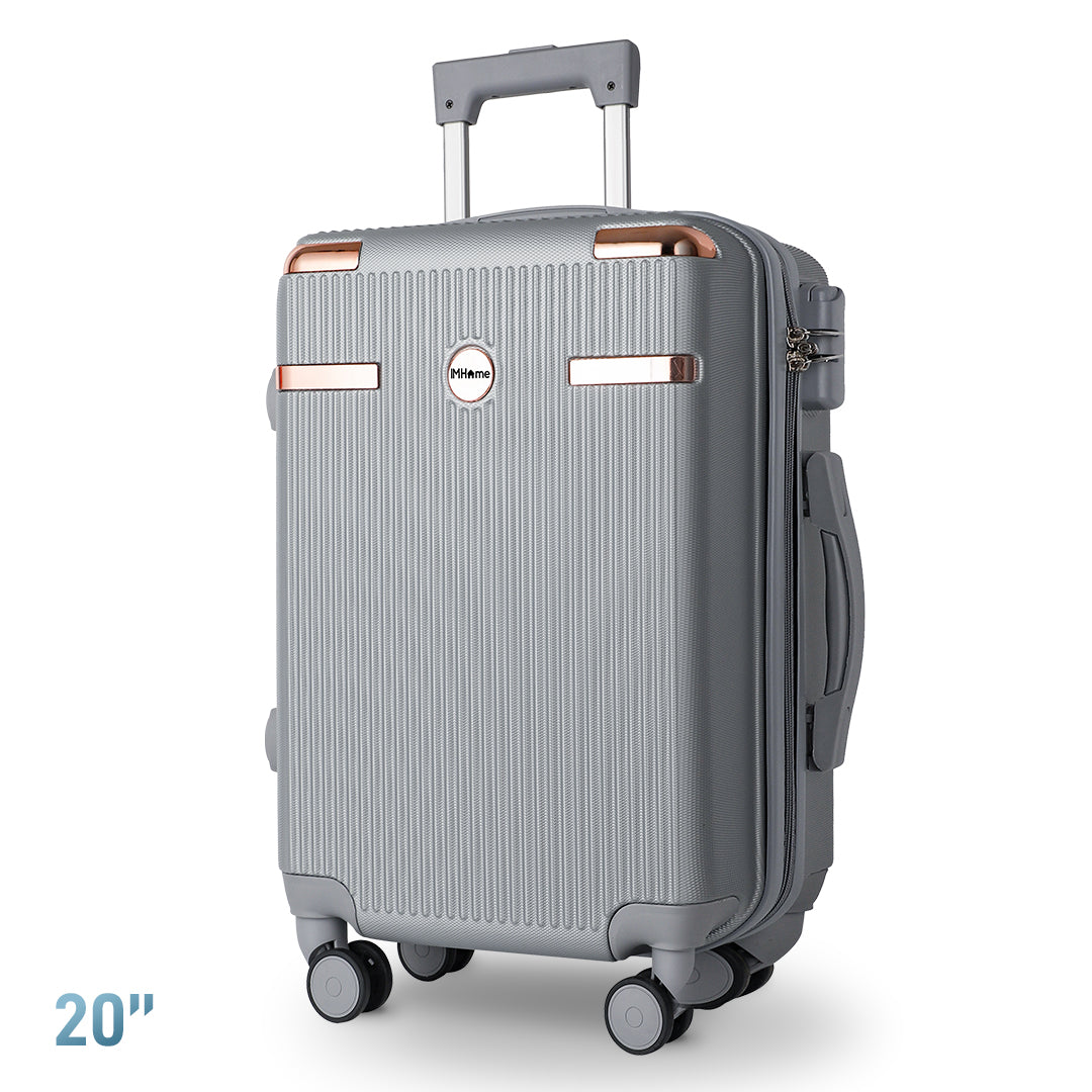 Ensemble de bagages IMHome (3 pièces) avec traceur GPS - Ultra léger