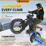 Gyrocopters Ocean Mountain E-Bike - 115km PAS Range