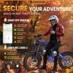 Gyrocopters Ocean Mountain E-Bike - 115km PAS Range