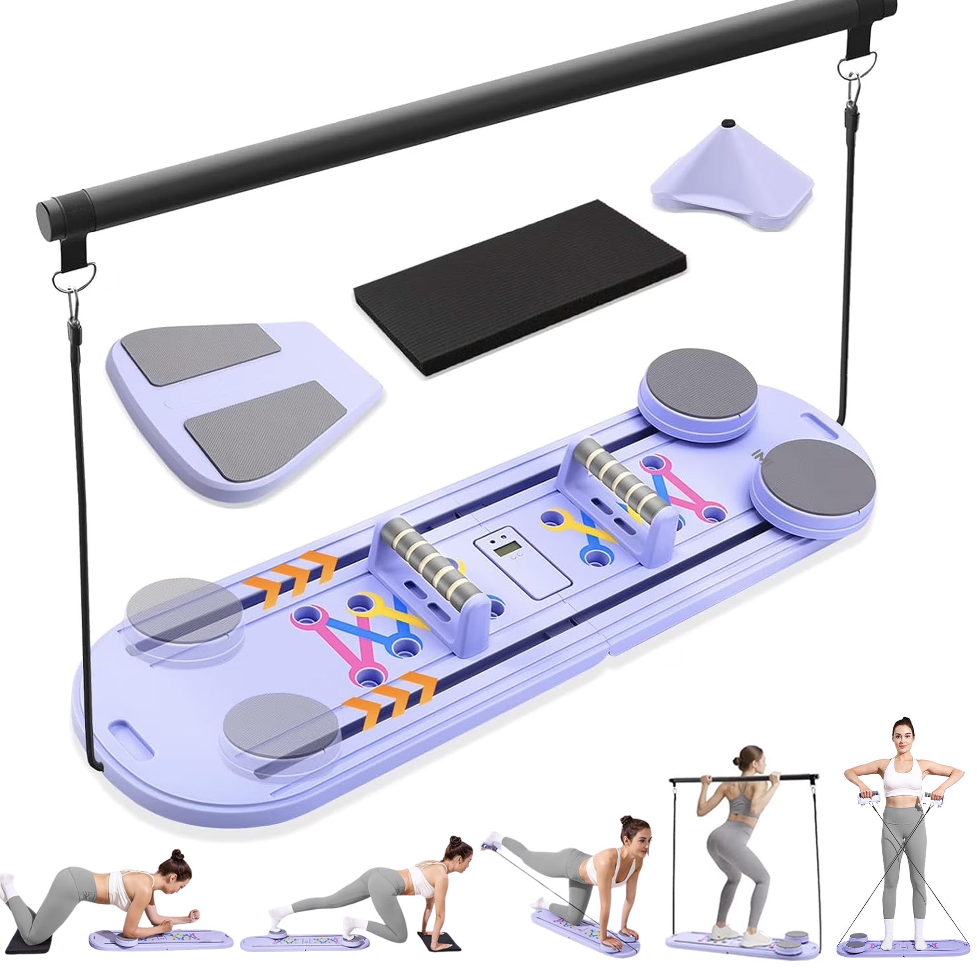 IMFit Pilates Reformer Machine - 12-in-1 Versatility