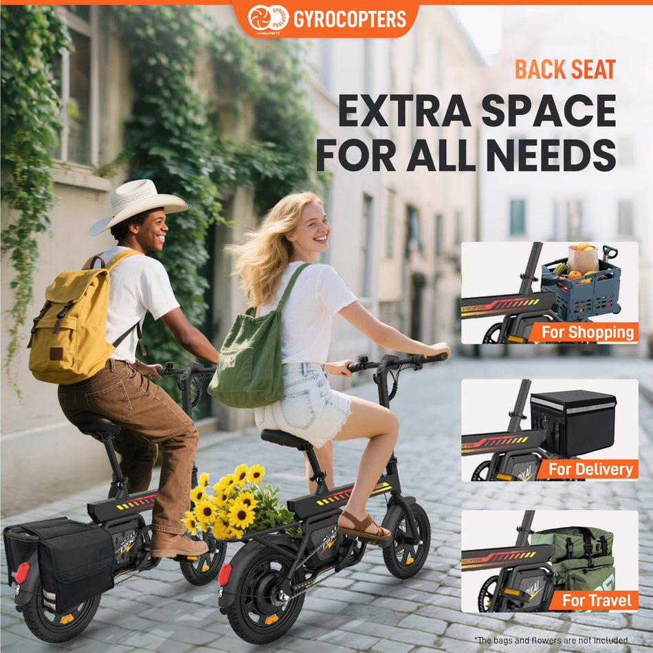 Gyrocopters PixAI Electric Bike - All Terrain Riding