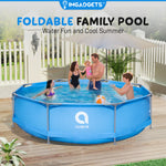 Piscine hors-sol familiale Avenli Deep avec structure métallique | Piscine d'été pour enfants et adultes | Piscine de jardin | 3,6 m x 0,76 m