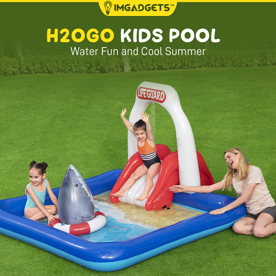 Bestway H2OGO! Lifeguard Tower Pool Play Center For Kids 2.74m x 1.98m x 1.37m- 53079
