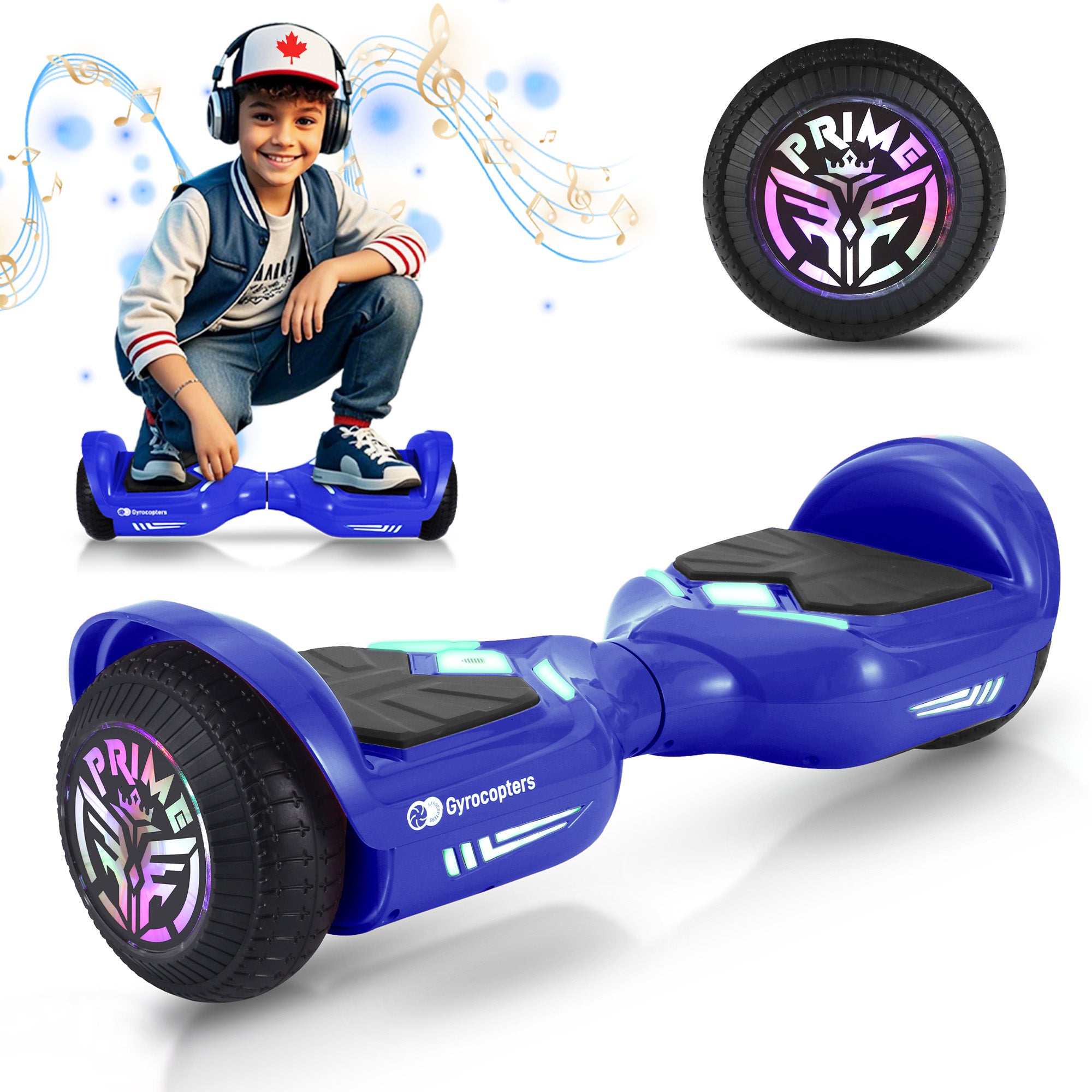 Gyrocopters Prime All-Terrain Hoverboard - UL 2272 Certified