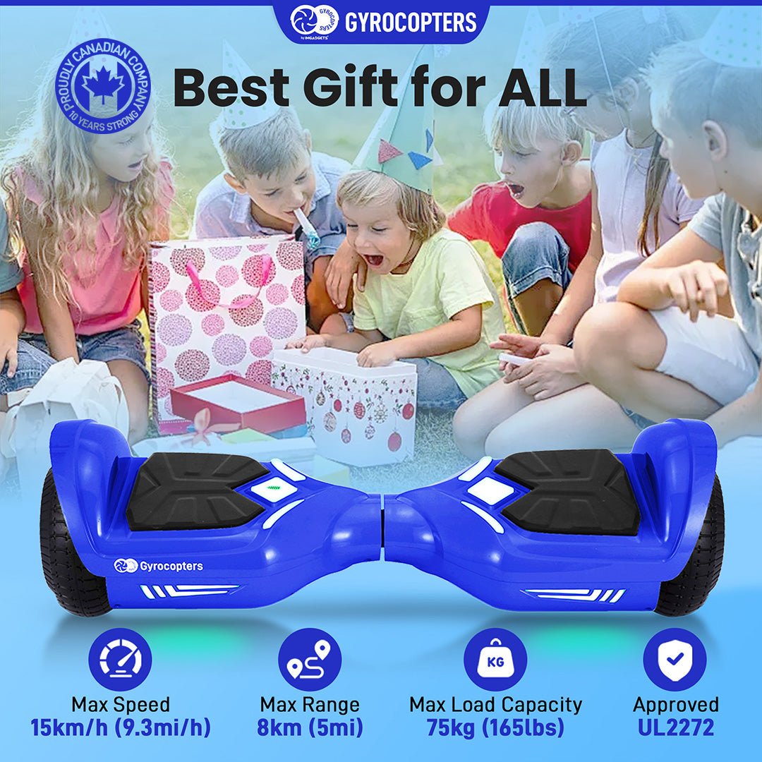 Gyrocopters Prime All-Terrain Hoverboard - UL 2272 Certified