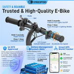 Gyrocopters Radi8 Electric Bike - Anti-Theft GPS Tracker