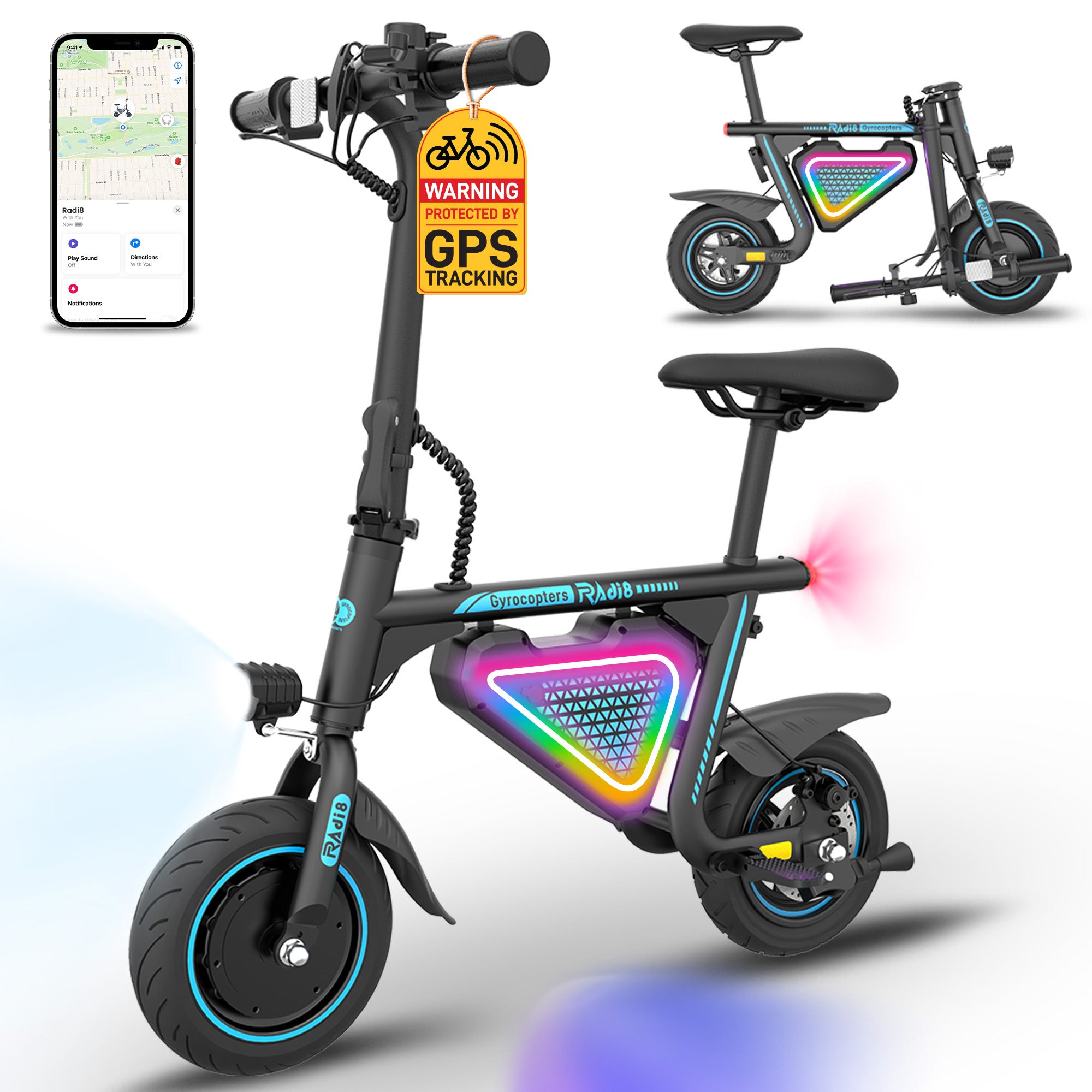 E Mobility Ul 2272 Certified ZIMX ZX Apex Kids Electric Folding