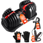 IMFIT Adjustable Dumbbell Set (5-52.5 lbs)