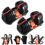 IMFIT Adjustable Dumbbell Set (5-52.5 lbs)