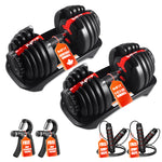 IMFIT Adjustable Dumbbell Set (5-52.5 lbs)